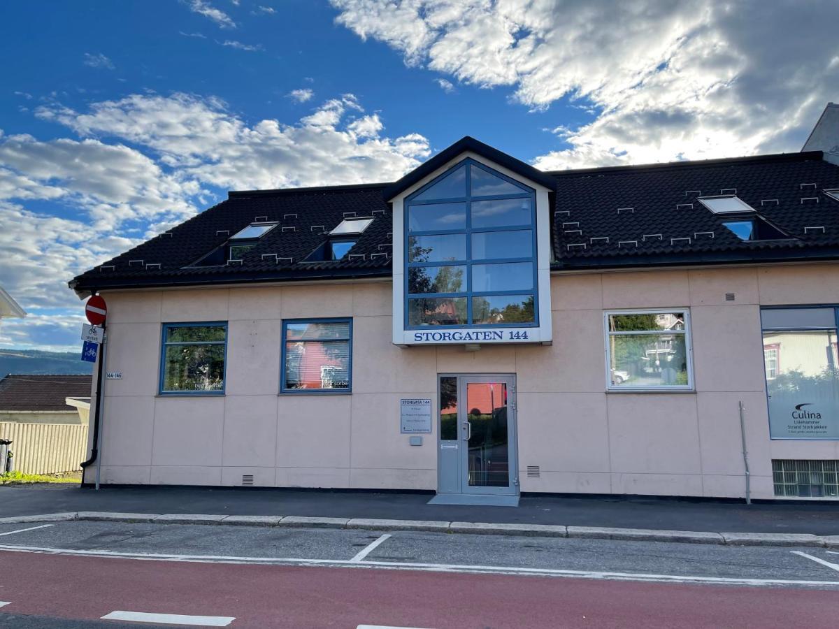 Lovely Apartment With Parking In The Heart Of City Lillehammer Exteriör bild
